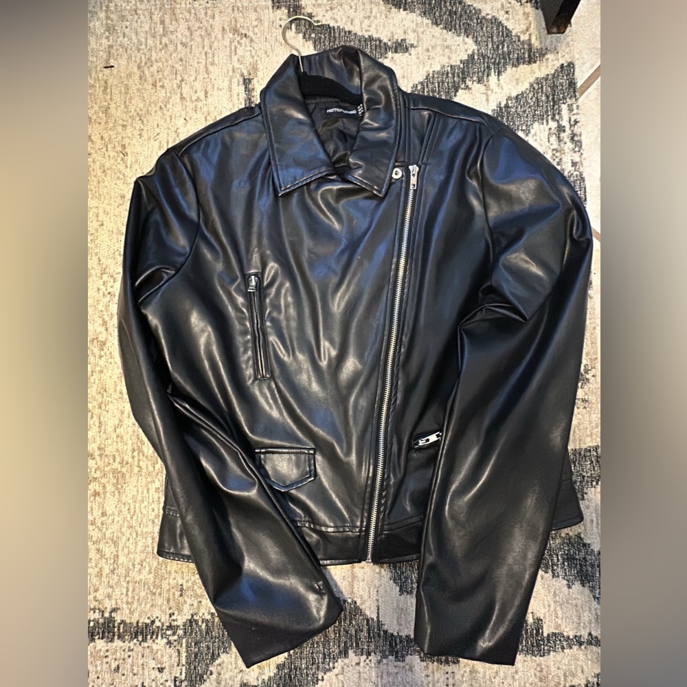 Pretty Little Thing Faux Leather Jacket
